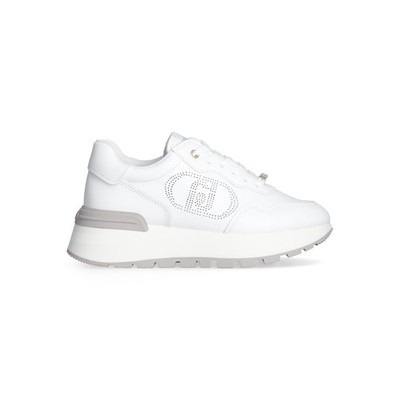 Liu  Jo Women's White Leather Sneakers. New with box and tags.