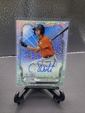 2019 Bowman Sterling Connor Scott Prospect Auto Autograph Speckle Refractor /99
