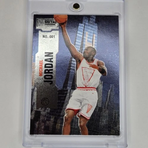 Michael Jordan Metal Universe Champions - #001 2022 Skybox MJ Card