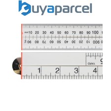 Faithfull Folding Rule White ABS Plastic 1m / 39in FAIRULEFOLDW