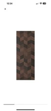 New IKEA HASSLARP Right-handed Brown Patterned Door 15x30 in 804.410.90