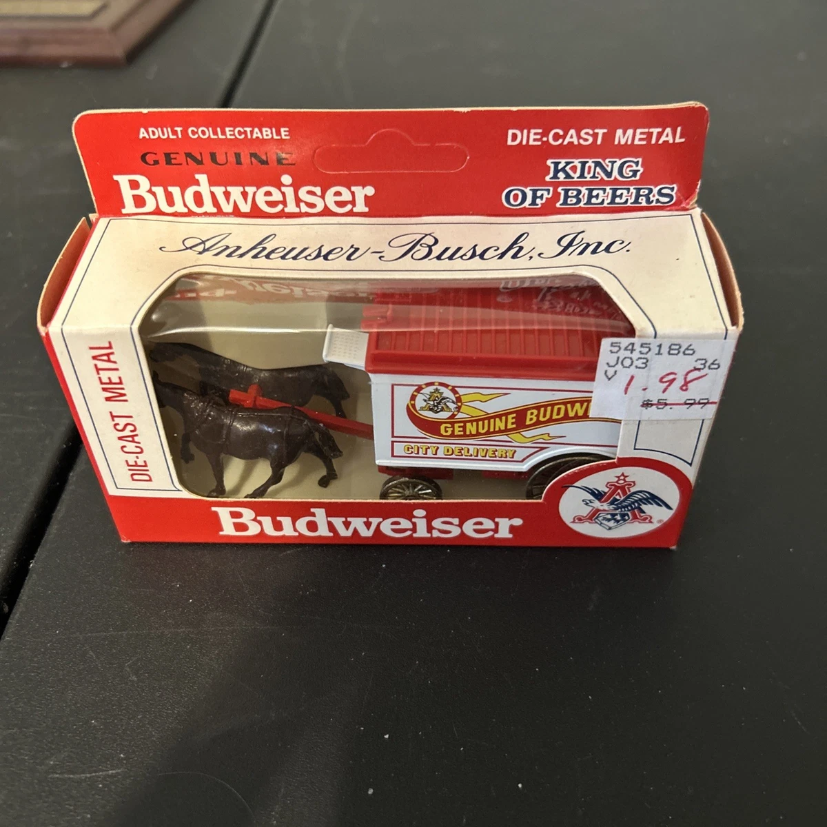 Budweiser Delivery Truck In Contemporary Manufacture Diecast Cars