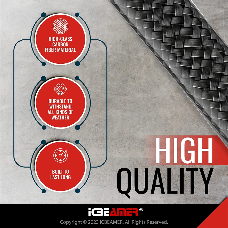 JDM 3" Stubby Fibra de Carbono Aluminio Auto Coche Corta Universal Antena Azul X770 Foto 3 de 4