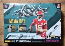 2025 Panini Absolute Football Mega Box, TARGET, Kaboom?, In Hand, SAVE on QTY