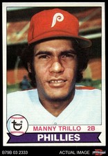 1979 Burger King Phillies #14 Manny Trillo 8 - NM/MT