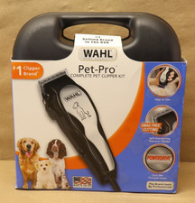 Wahl Pet-Pro, Complete Dog Hair Cutting Clipper Kit Model 9281-210, Silver/Black