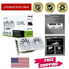 8GB GDDR7 Dual GeForce RTX 5060 Graphics Card - Ultimate 4K Gaming Experience