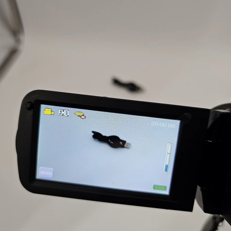 Cámara de Video Andoer HDV-Z20 HD 1080P WiFi Panel Táctil 24MP Batería y USB Probada Foto 2 de 4