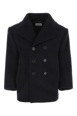 コート Saint Laurent Navy blue wool oversize coat Saint Laurent Navy Blue Wool Oversize Coat 36 FR | eBay