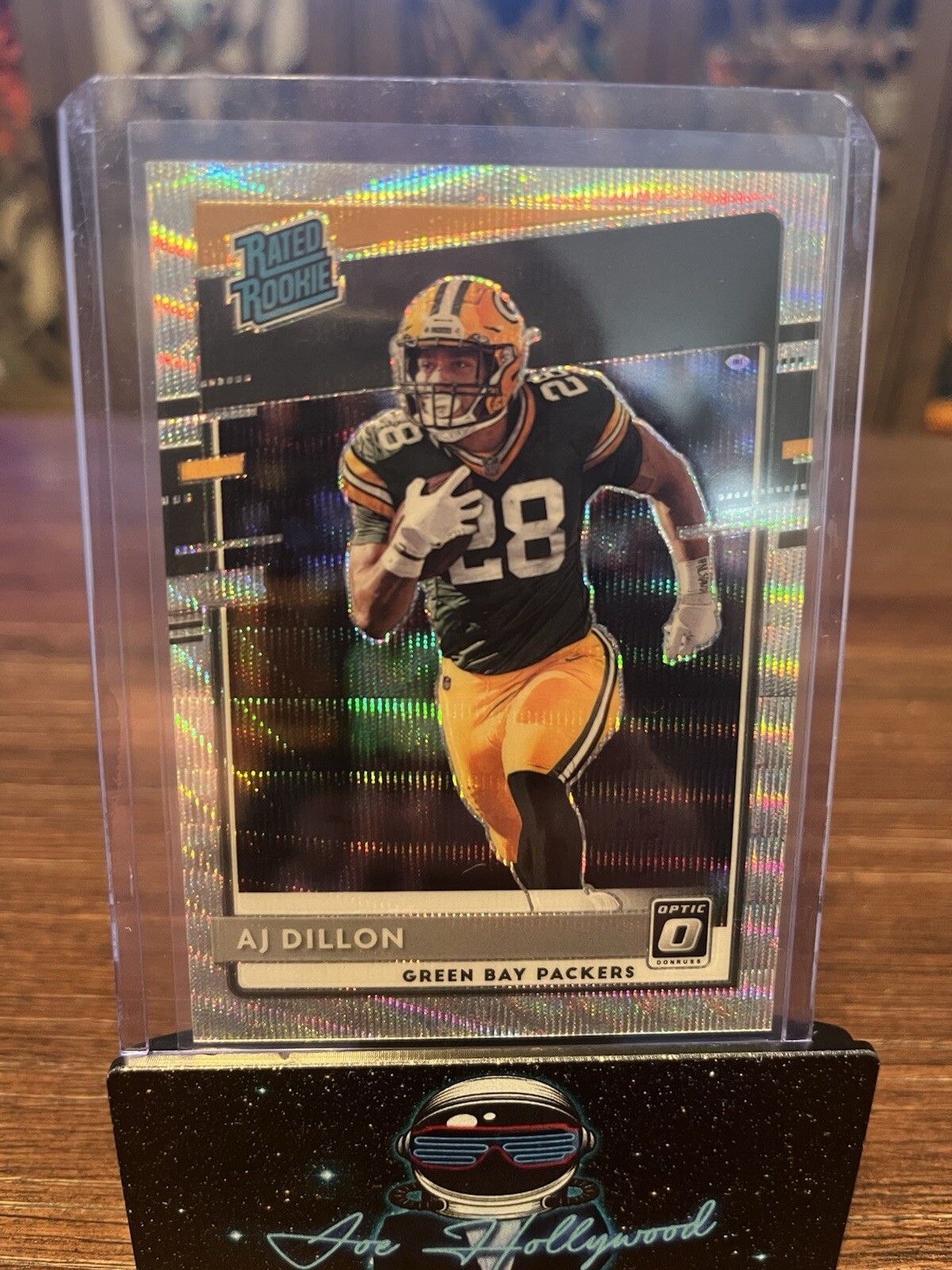 2020 Panini Donruss Optic - Rated Rookies Holo Prizm /199  AJ Dillon (RC)