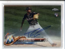 TAYRON GUERRERO 2018 TOPPS CHROME ON CARD ROOKIE AUTOGRAPH AUTO RC  AH2722