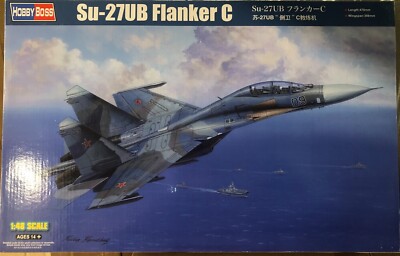 HOBBY BOSS 1/48 SUKHOI  SU-27UB FLANKER C  MODEL KIT #81713 NIB