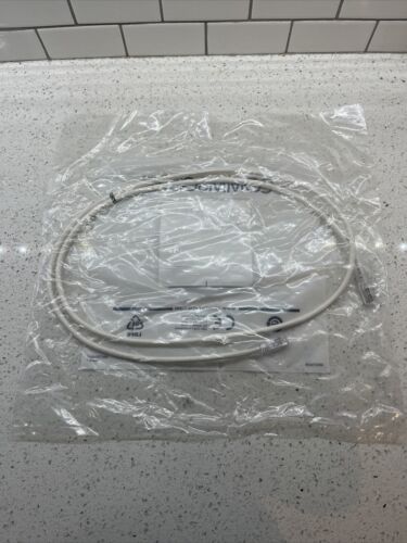 Lot Of 10 Commscope UNC6-WH-5F 5FT Modular Patch Cable Cords, White, Sealed - Afbeelding 2 van 3
