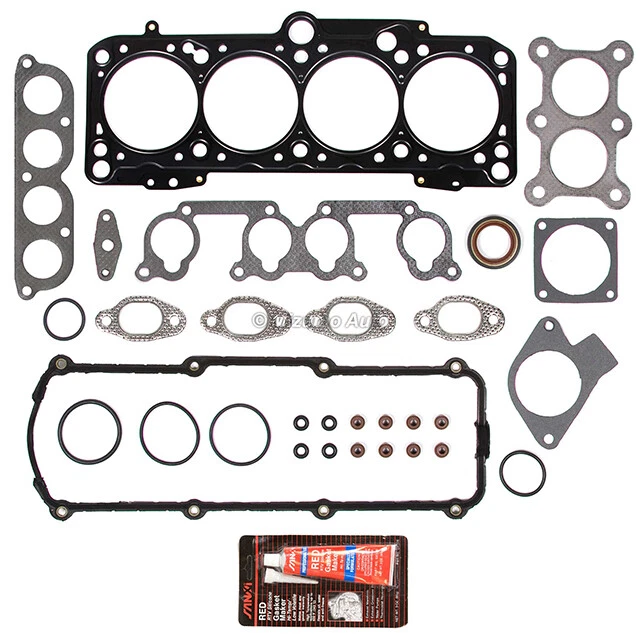 Head Gasket Set Fit 93-02 Volkswagen Cabrio Golf Jetta Passat 2.0 SOHC 8V ABA - Image 2 of 4
