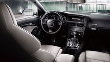 Cars audi rs5 car Desk Mat Stitched