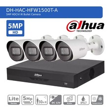 DAHUA CCTV SICHERHEITSSYSTEM 5MP AUDIO MIKRO KAMERA 30M SMART IR DVR KIT MOBILE ANSICHT