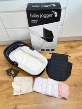 Baby Jogger City Mini 2 /GT2 Single Pram Carrycot / bassinet in opulent black 