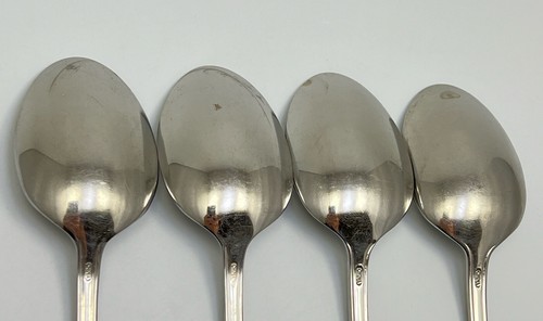 Spode Wallace Woodland Quail Floral Stainless Soup Spoon 6 3/4 4Pc Set - Picture 8 of 12