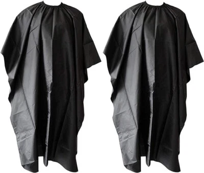 INVERO Hairdressing Cutting Hair Cut Cape Durable Unisex Deluxe Gown Apron Salon x2