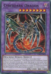 Cyberdark Dragon - LDS1-EN036 - Common - 1st Edition x3 - Near Mint