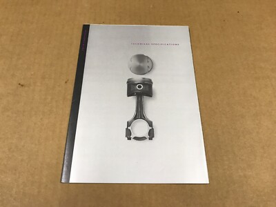 Vintage Mercedes-Benz Technical Specifications Dealership Salesman Brochure