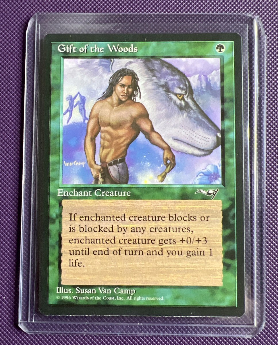 mtg gift cards Magic the Gathering Pack english Wizards Coast Trading : Toys & Games Its controller creates a 3/3 green Elephant creature token Hermit Druid Foil from Judge