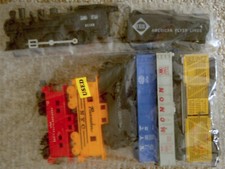 Vintage Old Train Collection Lot Of 8