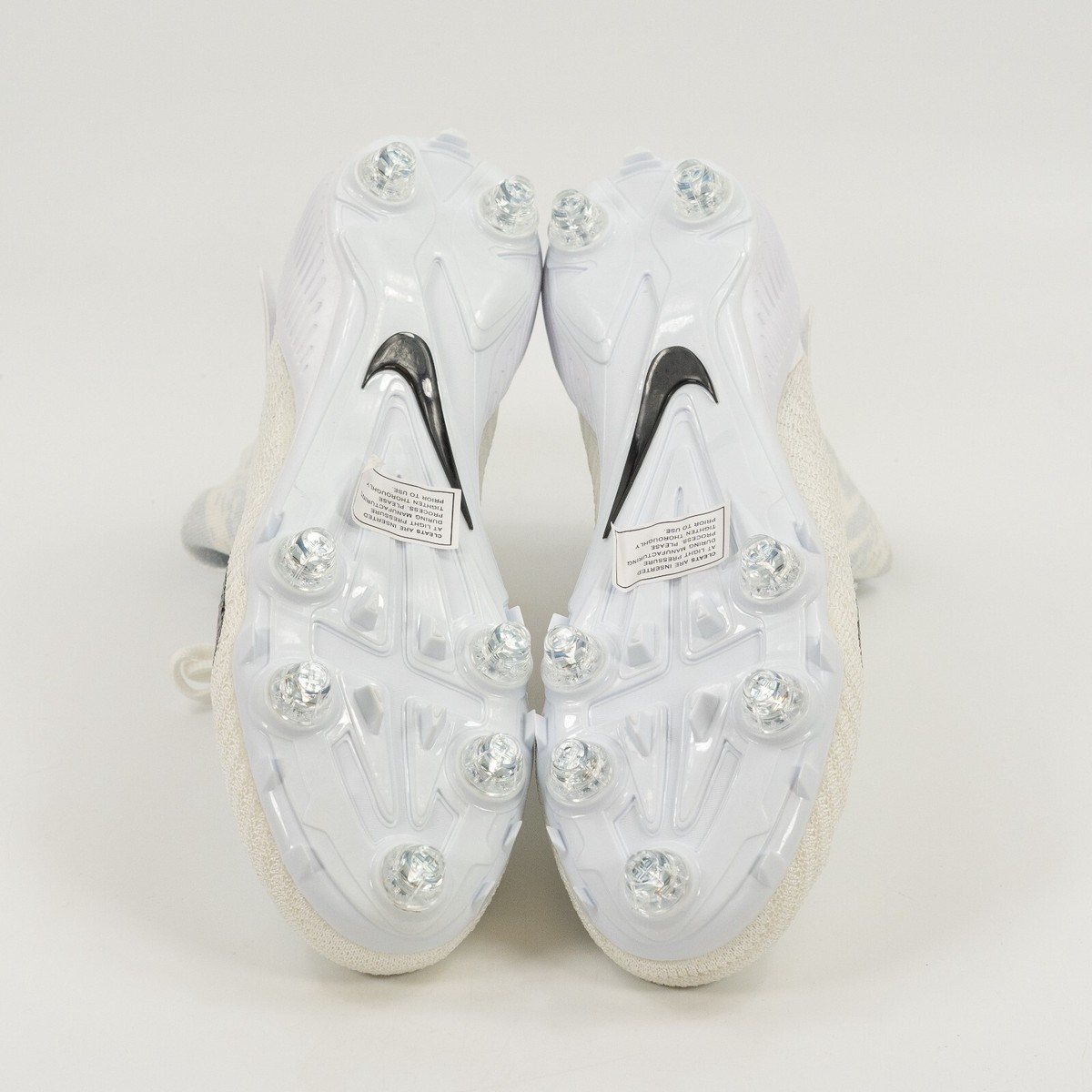 Nike Alpha Menace Elite 2 Detachable Promo White CI1530-100 Football Cleats Nike Alpha Menace Elite 2 Flyknit Football | Mercari main image 4