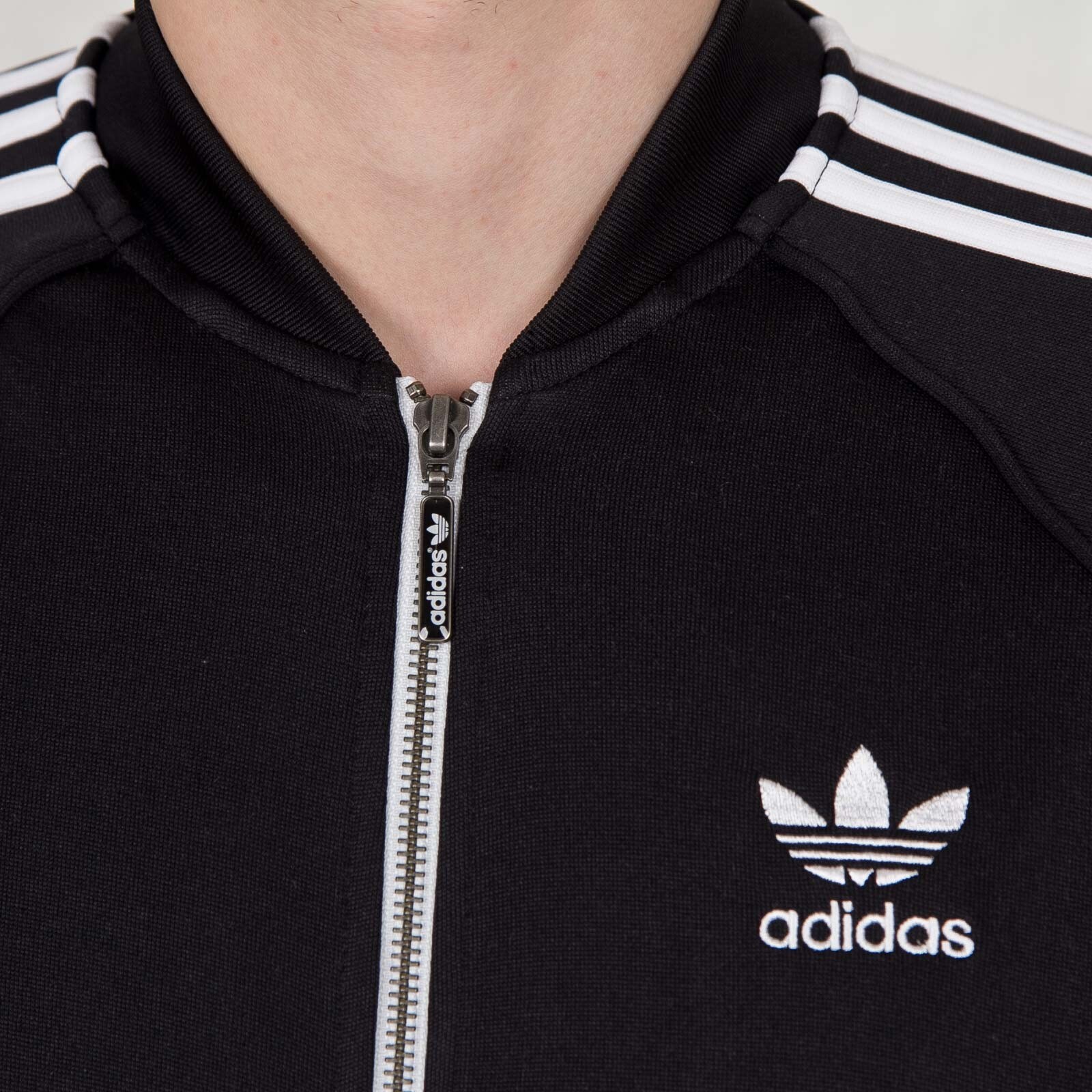 Adidas VinTage SUPERSTAR Track sweat shirt Jacket Top firebird Mens size Med NWT image 8