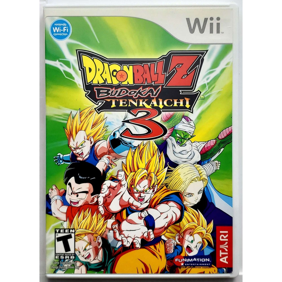 Dragon Ball Z Budokai Tenkaichi 3 - Nintendo Wii Pristine 180 Day 