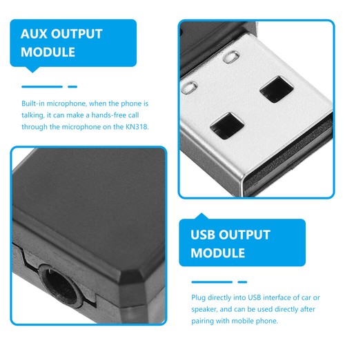-Audioempfänger Audio-Wireless-Adapter Auto-Audio-Empfänger - Bild 4 von 12