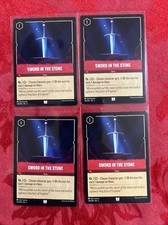 4x Disney Lorcana Floodborn Sword in the Stone 4x MINT
