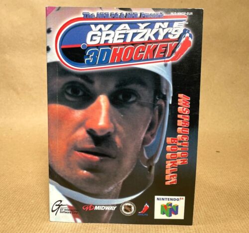 Wayne Gretzky's 3D Hockey - N64 - Instructions - (NUS-NWGP-EUR) - 1997 - Nintendo - Picture 1 of 1