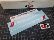 Camaro Rs Decals 2pk Rally Sport 8 Racing Accent Stickers Rocker Fender Wheel