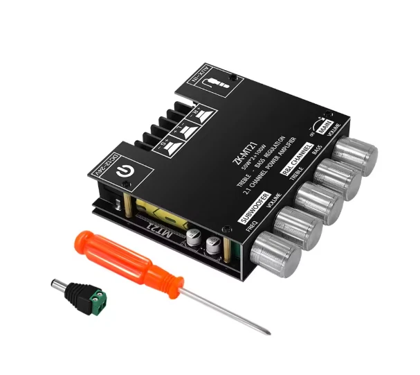 ZK-MT21 Bluetooth 5.0 cs8673e 5,0 Subwoofer-Verstärker platine 2x 50W + 100W - Bild 2 von 4