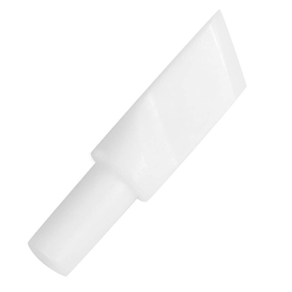 Ceramic Swivel Blade, 8MM White Oblique Ceramic Filigree Swivel Knife