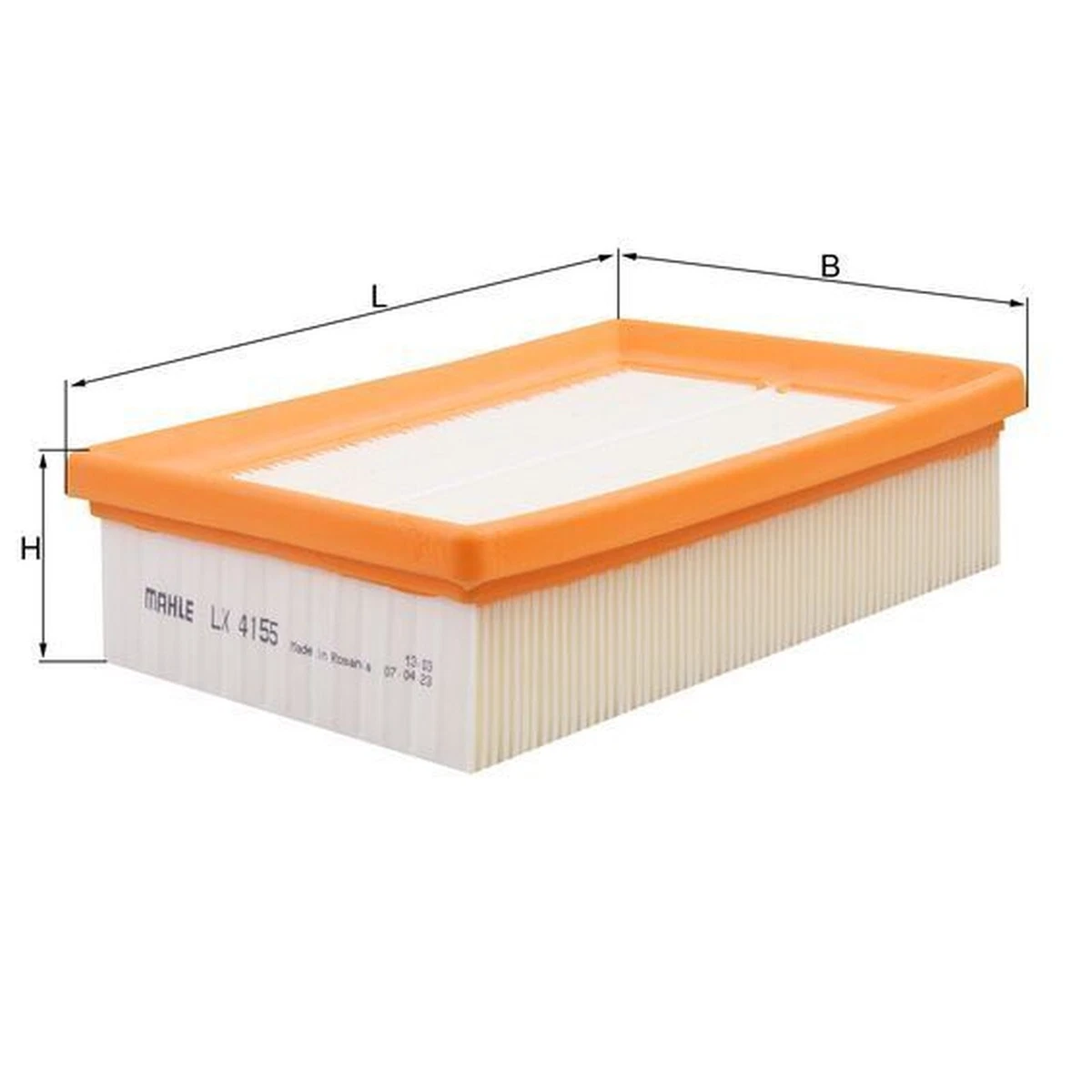 Mahle Air Filter LX4155 Fits KTM Duke Fits Ktm - OE Matching 