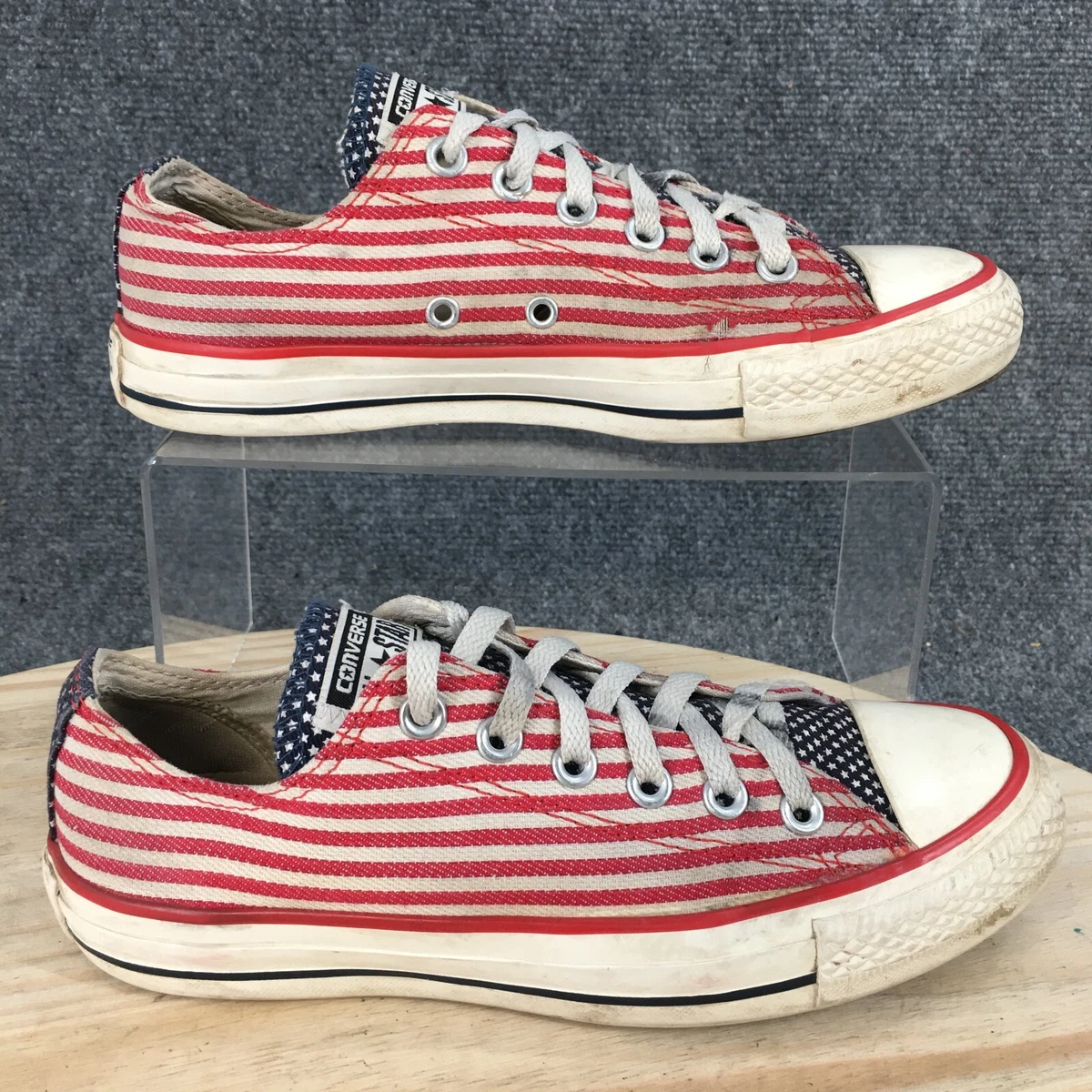 patriotic converse shoes