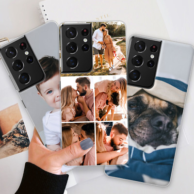 Foto Handy Hülle für S21 S20 Samsung S10 Personalisiert Collage Individuelles Geschenk