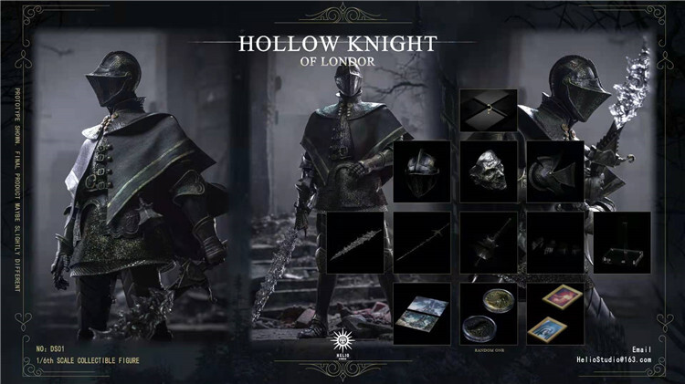 Helio Studio Dark Souls 1/6 Hollow Knight Of Londor 12″ Action