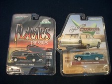 Greenlight Exclusive 1955 CHEVY NOMAD & ESTATE WAGON 1955 NOMAD Die-Cast 1:64 