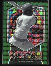 Jim Rice 2021 Panini Mosaic Vintage Green #V1  Baseball Card