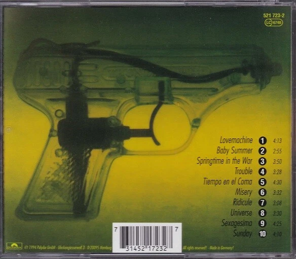 M. WALKING ON THE WATER / THE SPLIT * NEW CD 1994 * NEU * - Bild 2 von 2