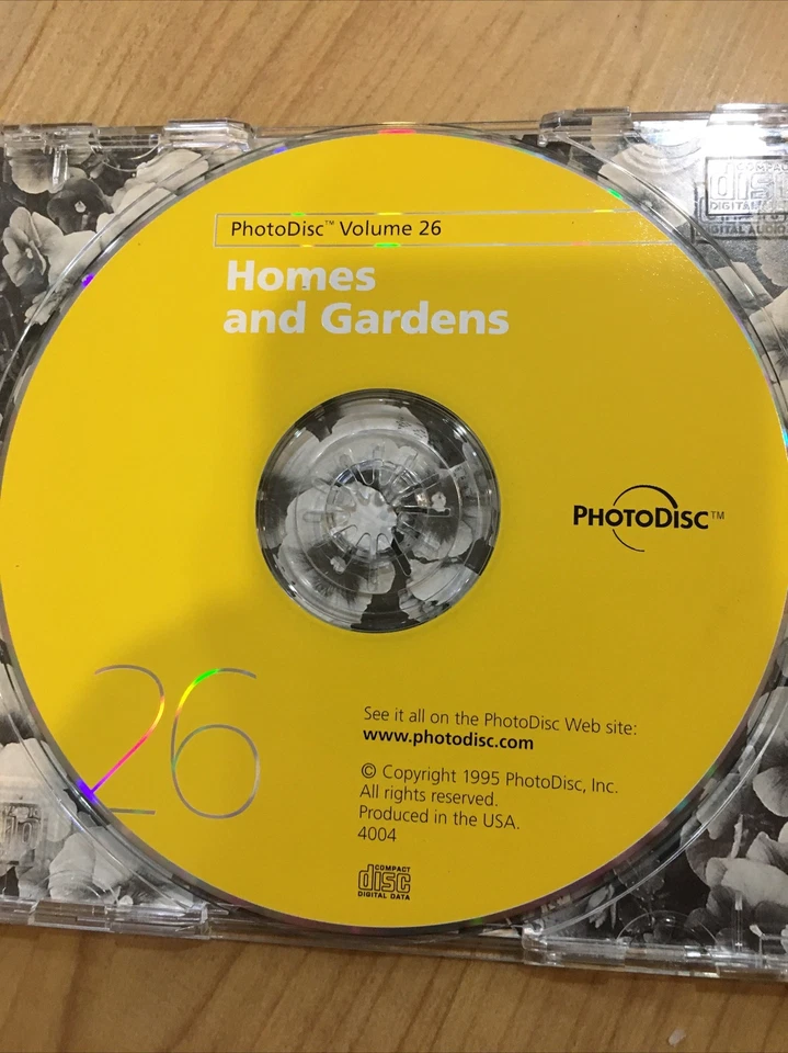 Rare VTG PhotoDisc Volume 26 Homes are Gardens- CD Royalty-Free Stock Photos - Image 3 of 4