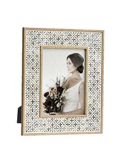 Белые прямоугольные фоторамки Nature