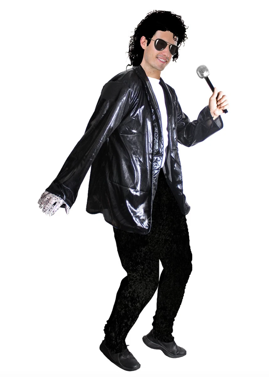 Adult King of Pop Star Singer Mad Monday Bucks Party Michael Jackson Costume