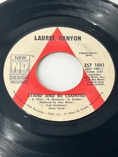 LAUREL CANYON "STAND UP AND BE COUNTED" 1971 NEW DESING PROMO (HEAR)