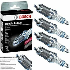 4 Double Iridium Spark Plug Boschs For 1987-1989 BUICK SKYHAWK L4-2.0L