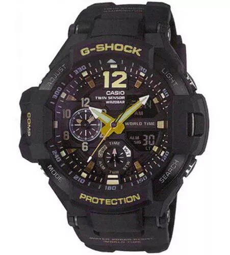 Casio thermometer compass watch sale