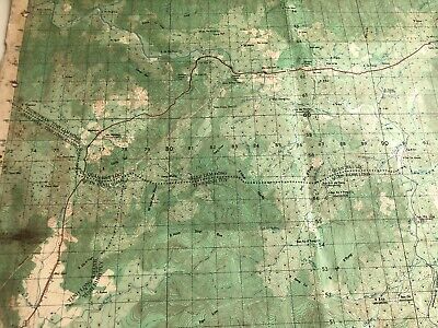 Vietnam War Map 1967 MADAGUI LAM DONG Province 6531 - IV L7014 By A.M.S